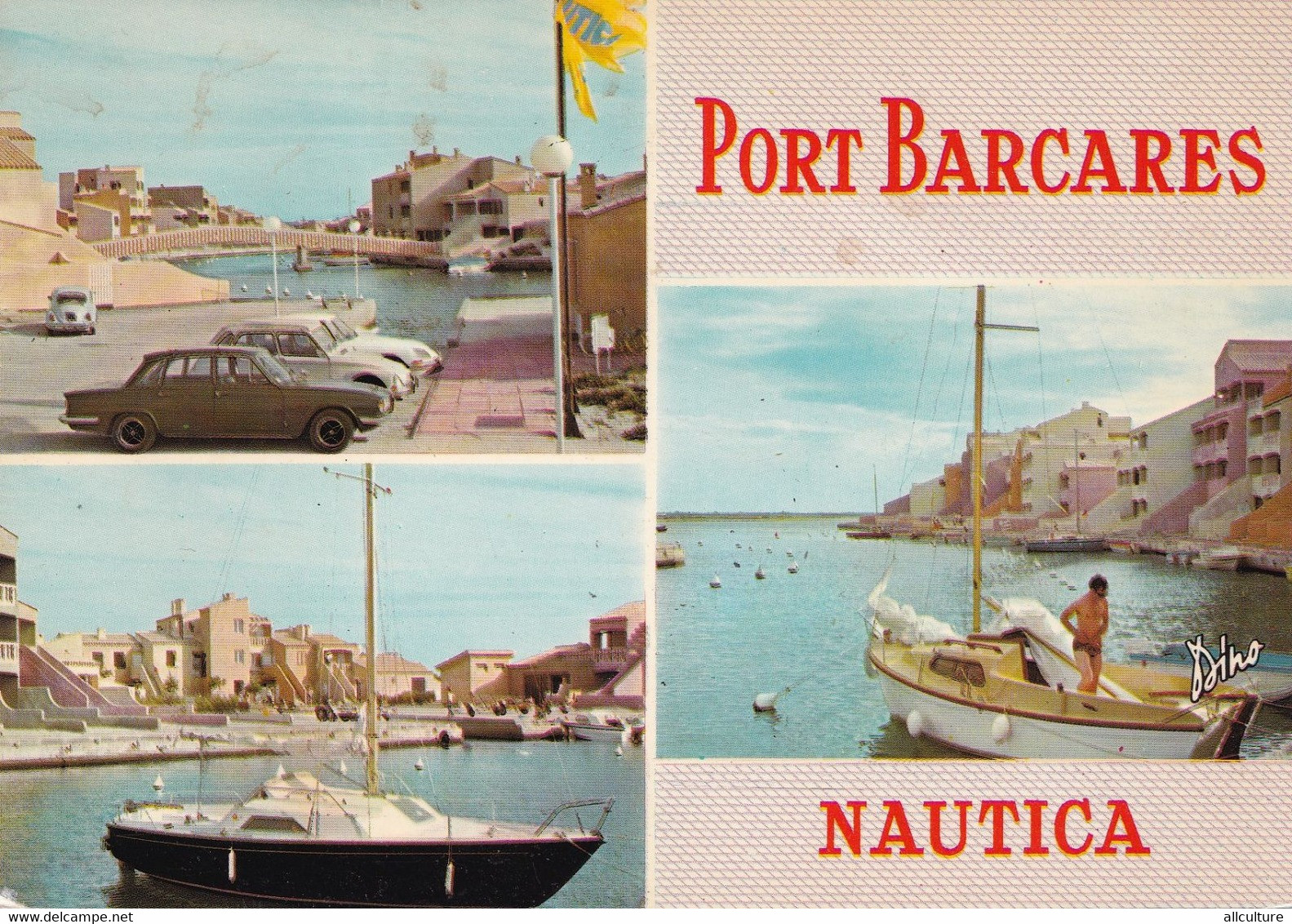 A1320- LUMIERE EL COULEURS DE LA COTE VERMEILLE PORT BARCARES NAUTICA PYRENEES ORIENTALES FRANCE POSTCARD - Port Barcares