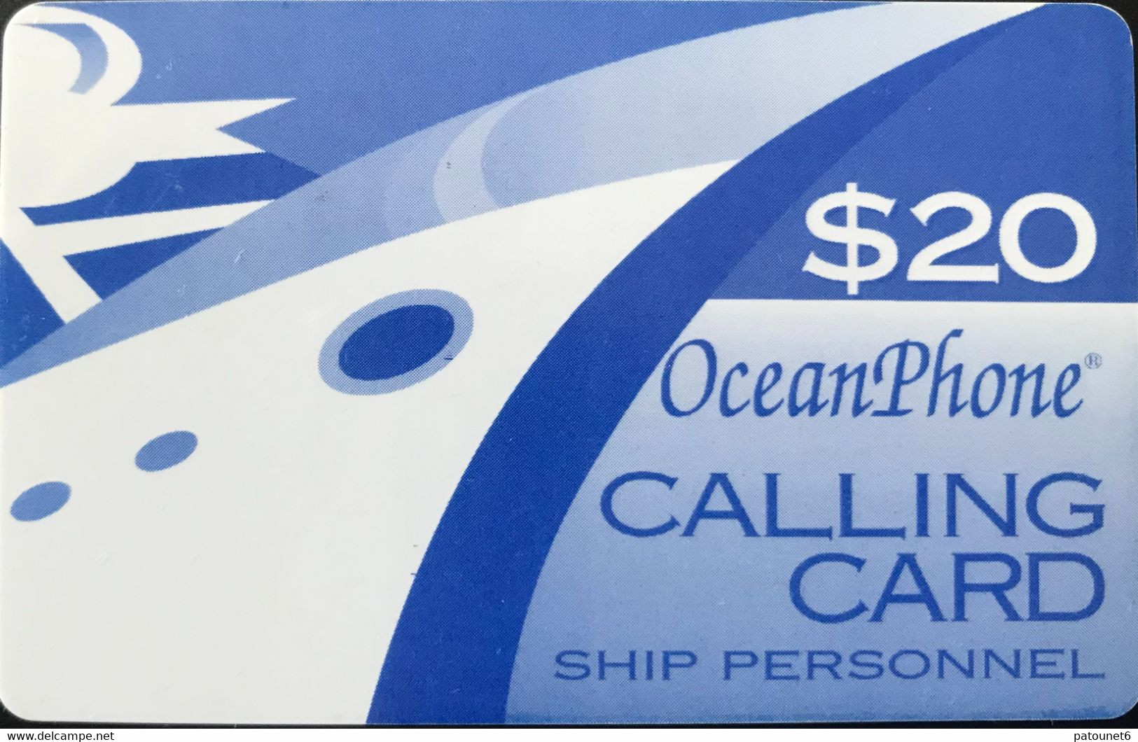 PUERTO RICO  -   Prepaid  -  OceanPhone  - (blue)  -  $20 - Puerto Rico