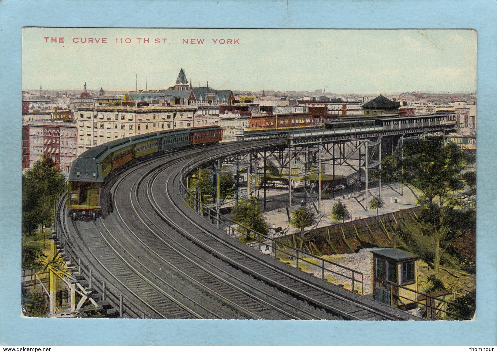 NEW  YORK     -  THE  CURVE  110  TH  ST.  - - Transports