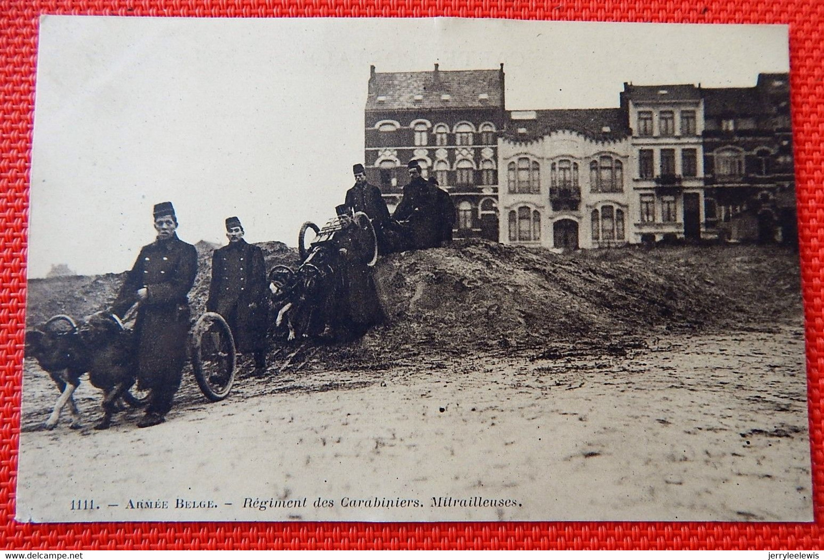 MILITARIA - ARMEE BELGE -  Régiment Des Carabiniers  -  Mitrailleuses - Equipment