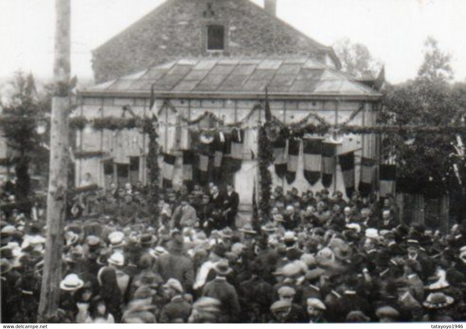 LIBIN  Reproduction De 3 Photos Du Souvenir De La Réception Des Combattants Le 24 Aout 1919 - Libin