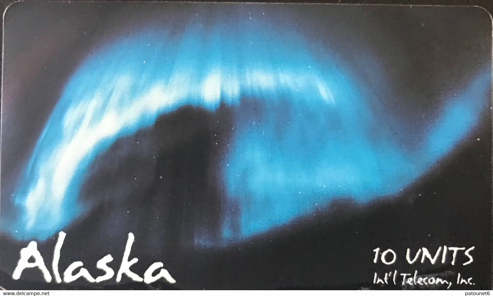 ALASKA  -   Alaska Aurora  -  10 Units - Cartes à Puce