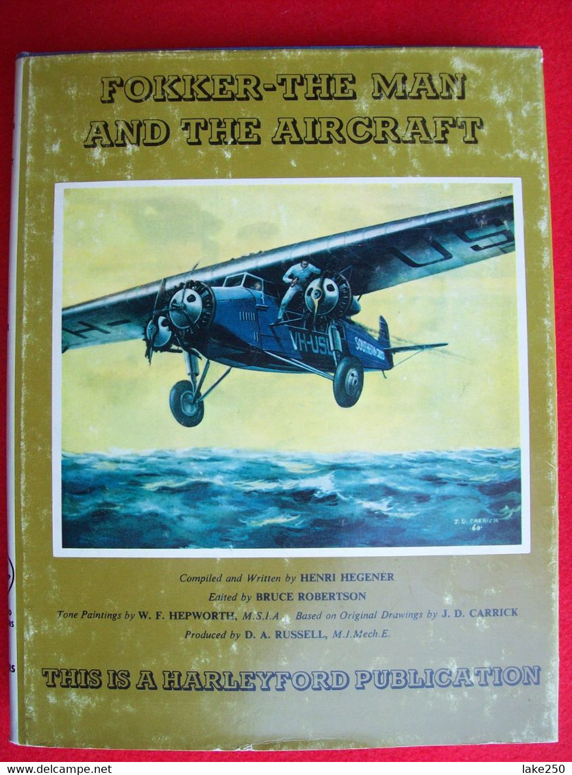 FOKKER-THE MAN AND THE AIRCRAFT  AEREI AVIAZIONE - Transportes