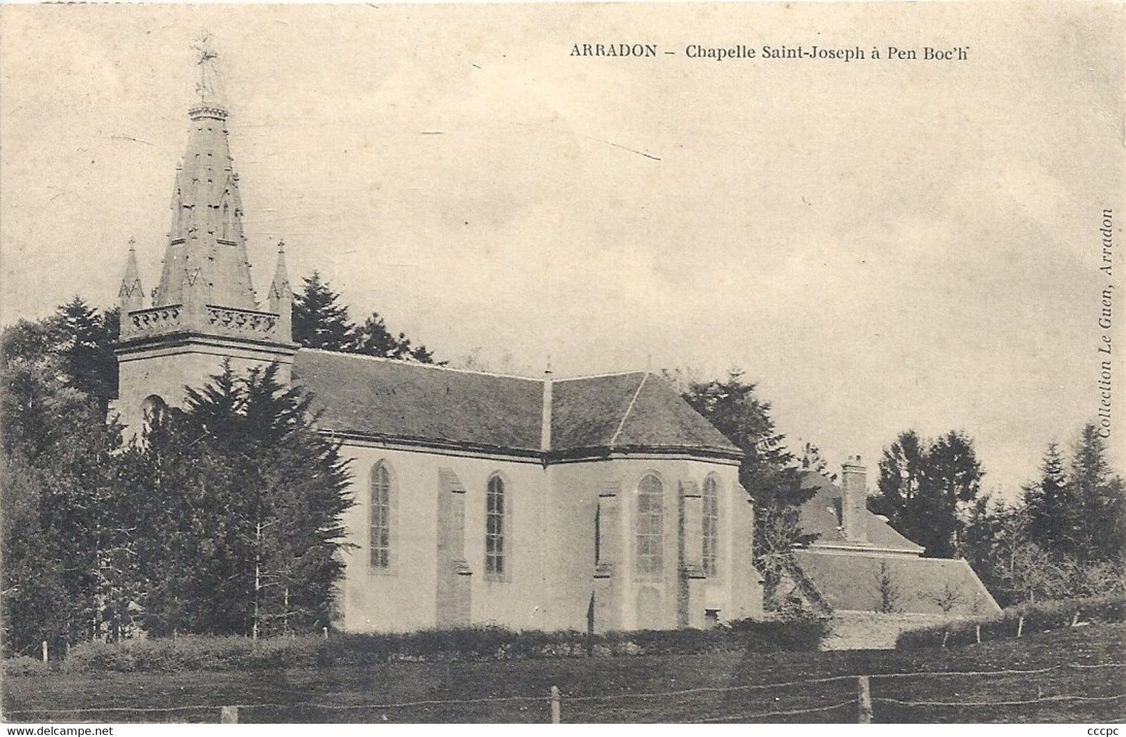 CPA Arradon Chapelle Saint-Joseph à Pen Boc'li - Autres & Non Classés