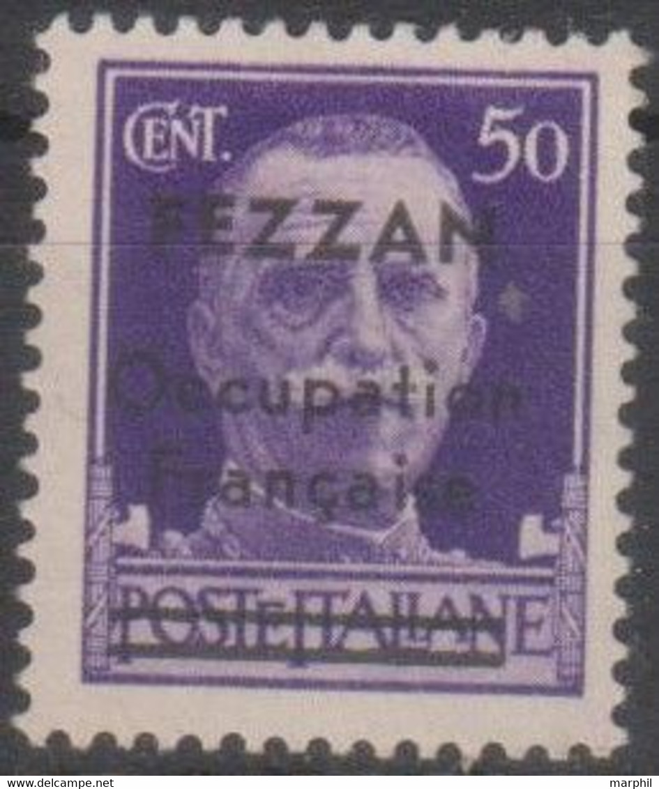 Fezzan Protectorat Francais 1943 N°1 MNH/** SPL/RR - Unused Stamps