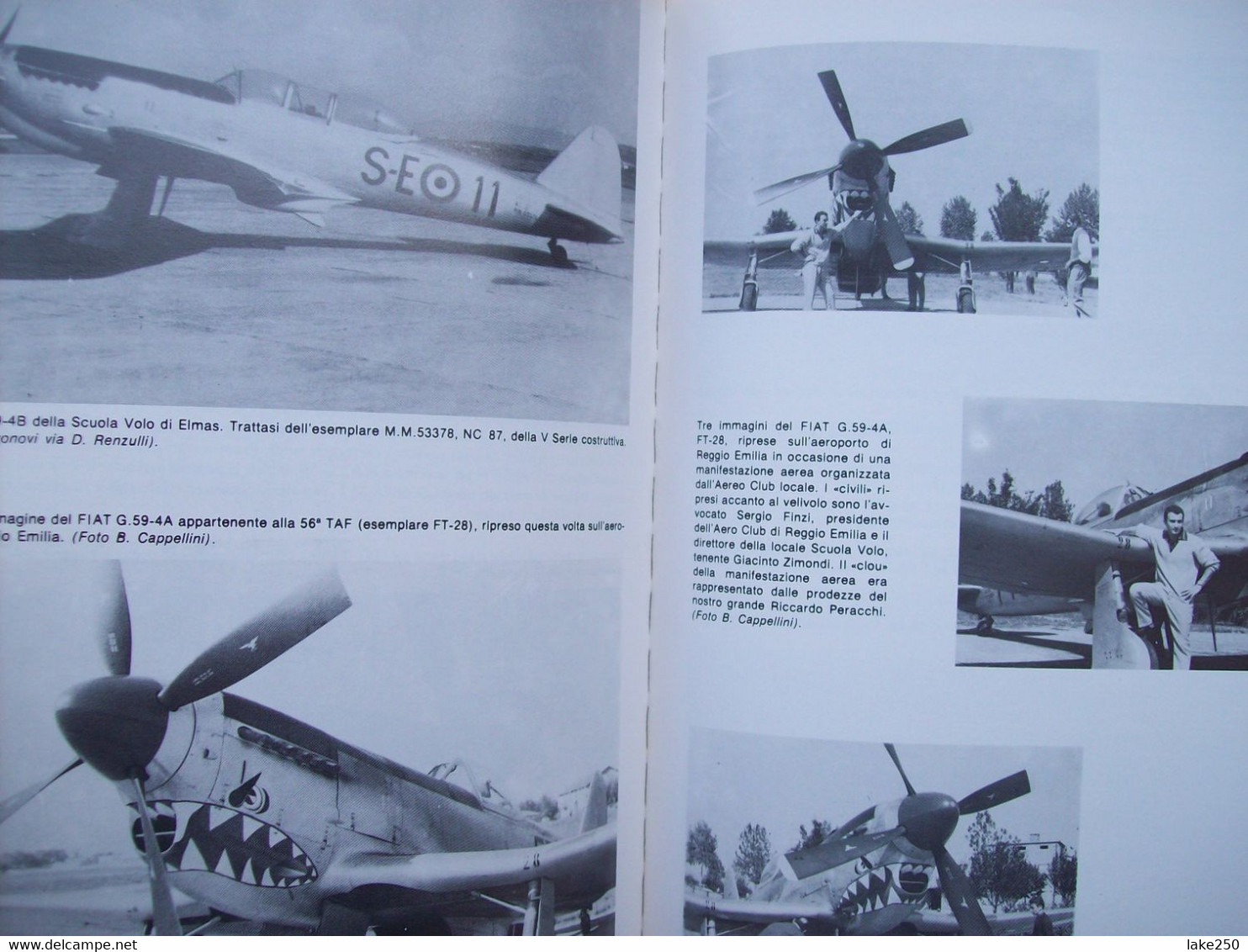 IL FIAT G 59  AEREI AVIAZIONE - Motores