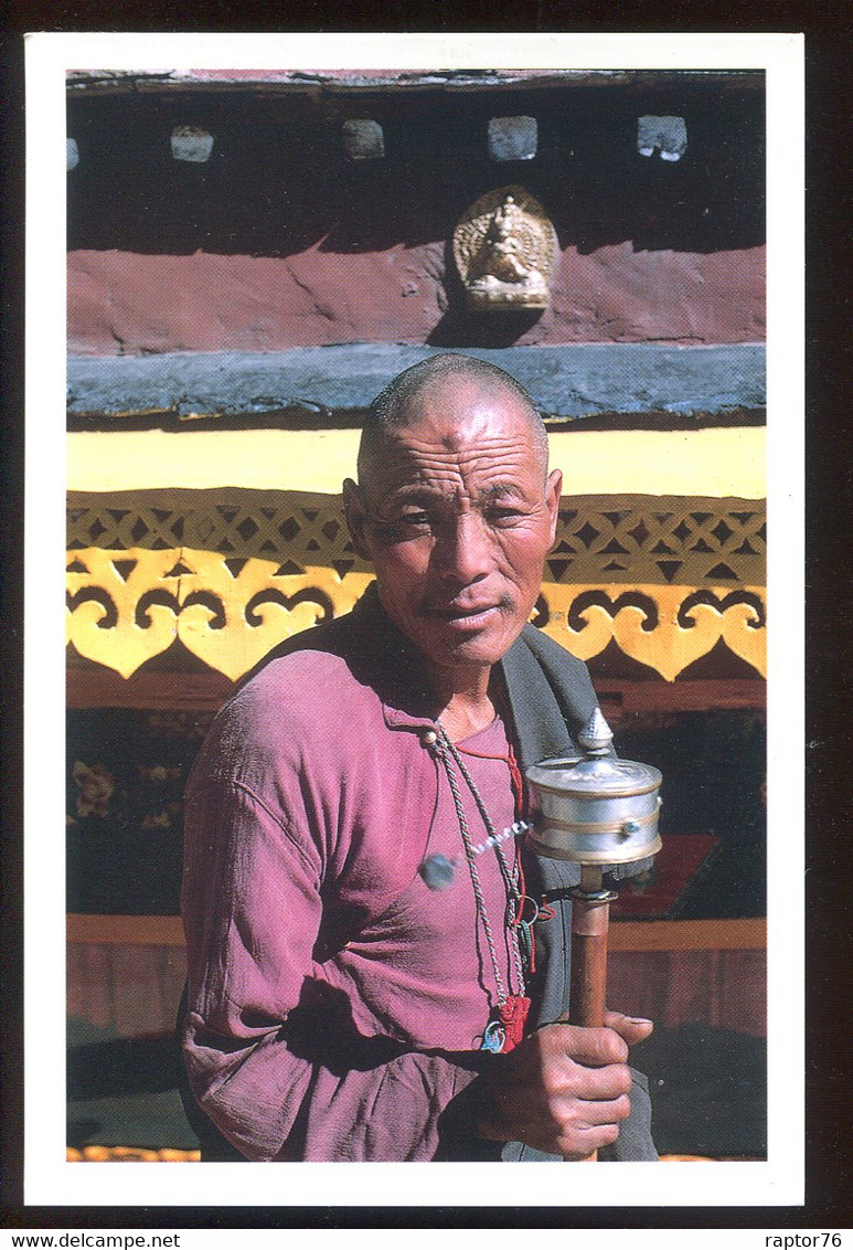 CPM Neuve TIBET Pélerin Tibétain  ( 1000 Ex. ) - Tíbet