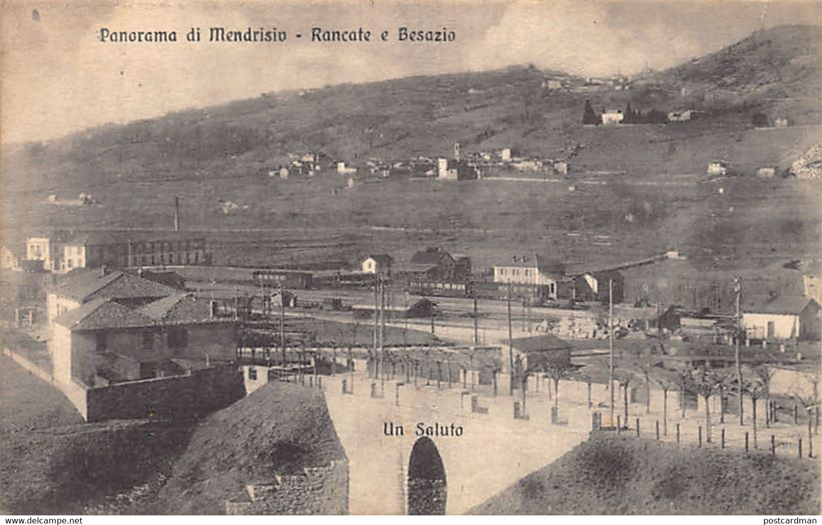 MENDRISIO (TI) Panorama - Rancate E Besazio - Mendrisio