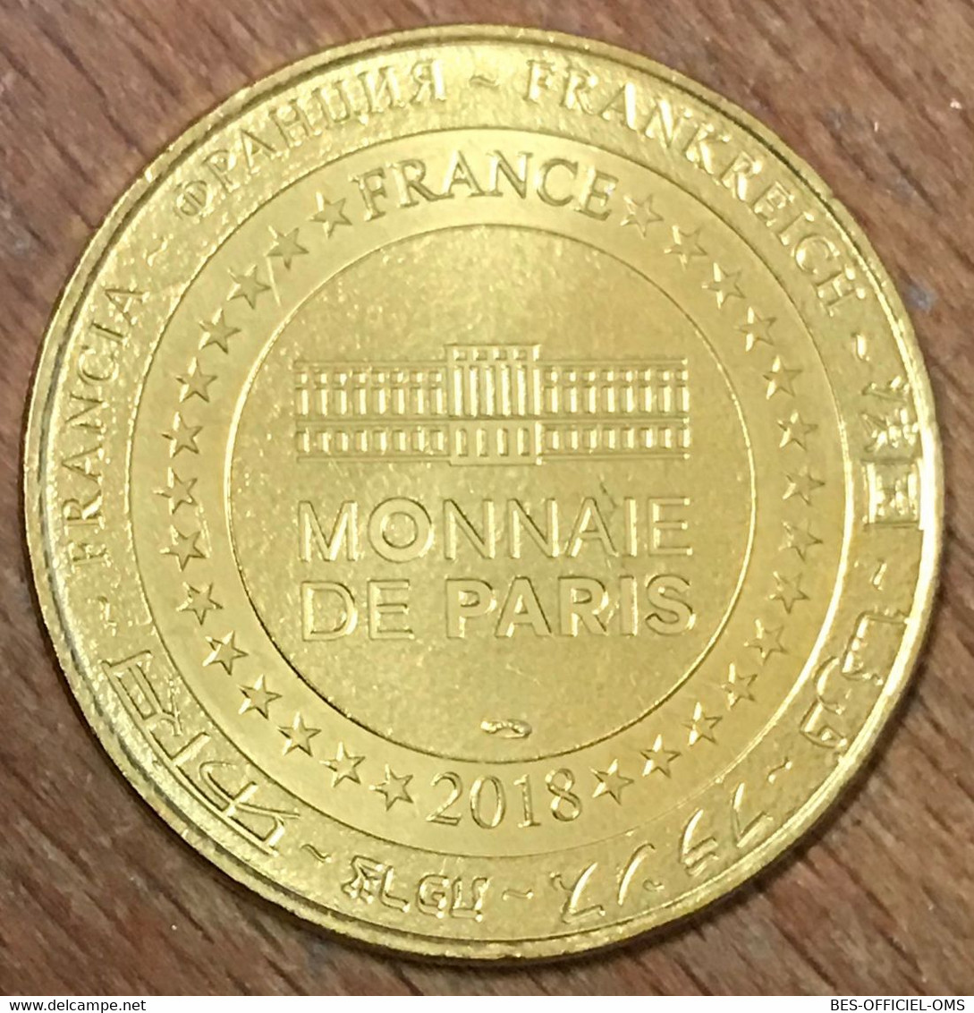 75007 PARIS BATEAUX PARISIENS 2018 MDP MEDAILLE SOUVENIR MONNAIE DE PARIS JETON TOURISTIQUE MEDALS COINS TOKENS - 2018