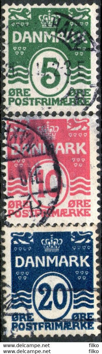 Denmark,1912, Mi#63/65,used,as Scan - Otros & Sin Clasificación