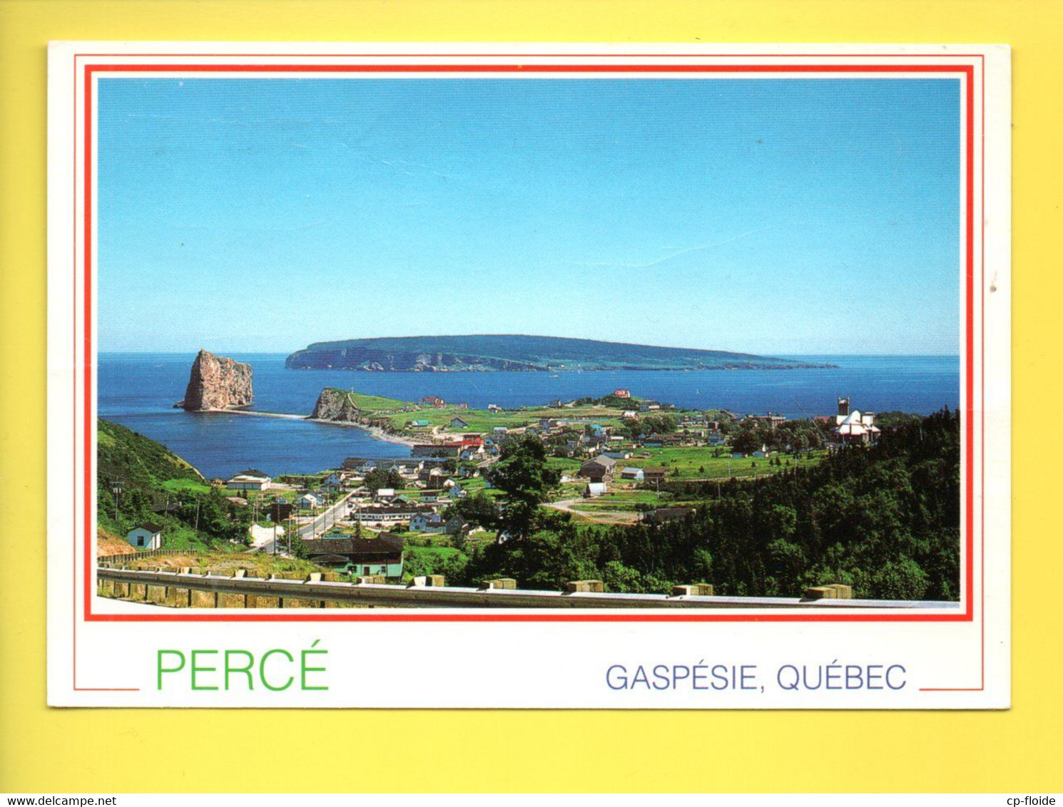 CANADA . QUÉBEC . PERCÉ . GASPÉSIE - Réf. N° 28990 - - Percé