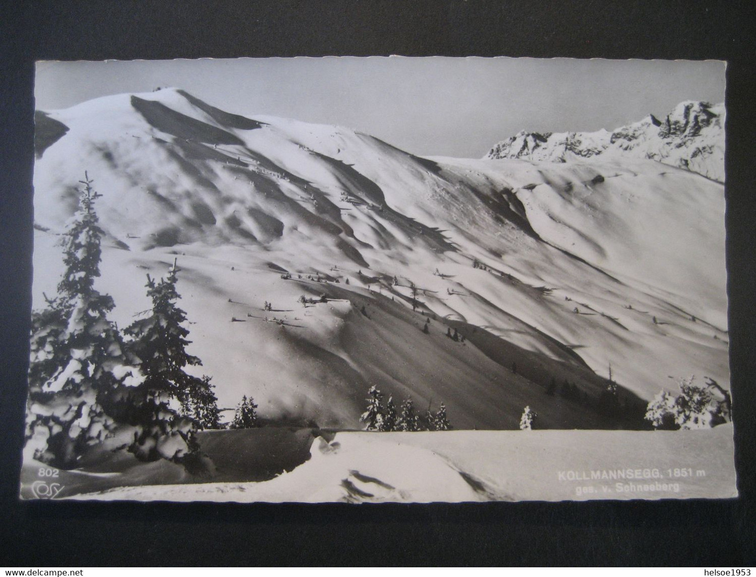 Österreich- AK Kollmannsegg Vom Schneeberg Am Hochkönig, Verlag: Gründler - Dienten