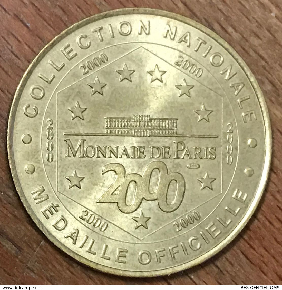 75007 LES EGOUTS DE PARIS MDP 2000 MÉDAILLE SOUVENIR MONNAIE DE PARIS JETON TOURISTIQUE MEDALS COINS TOKENS - 2000