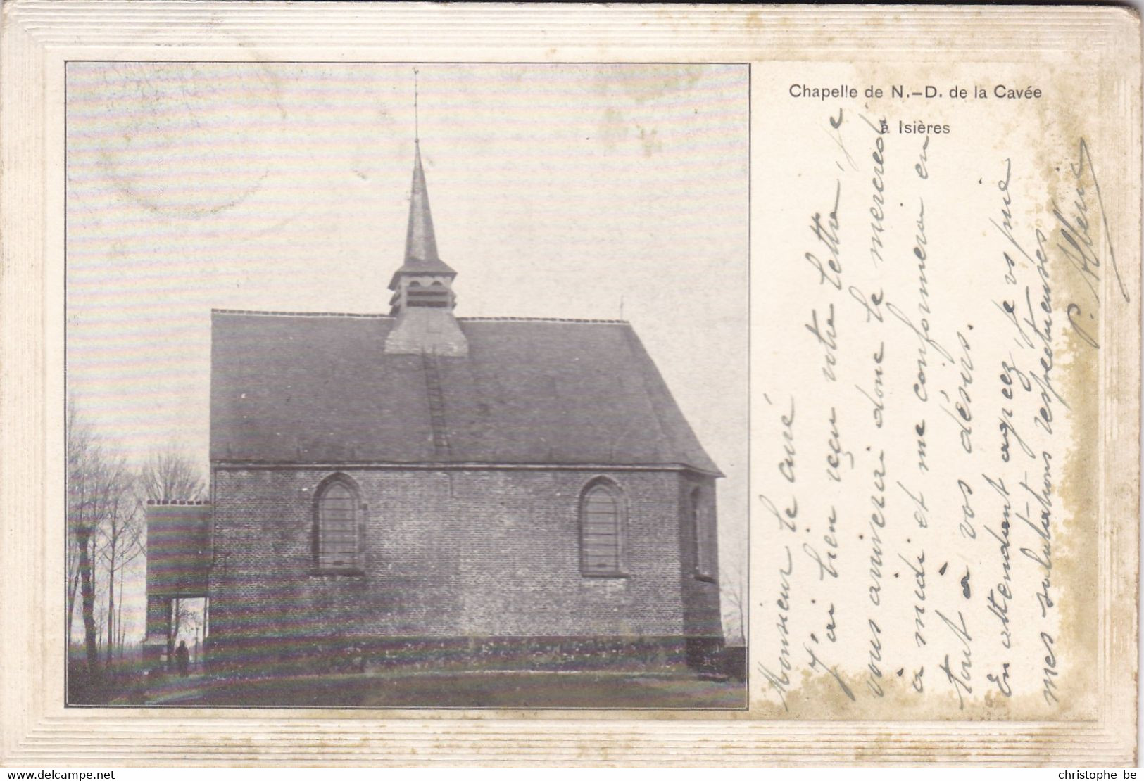 Isières, Chapelle De N.D. De La Cavée (pk78306) - Ath