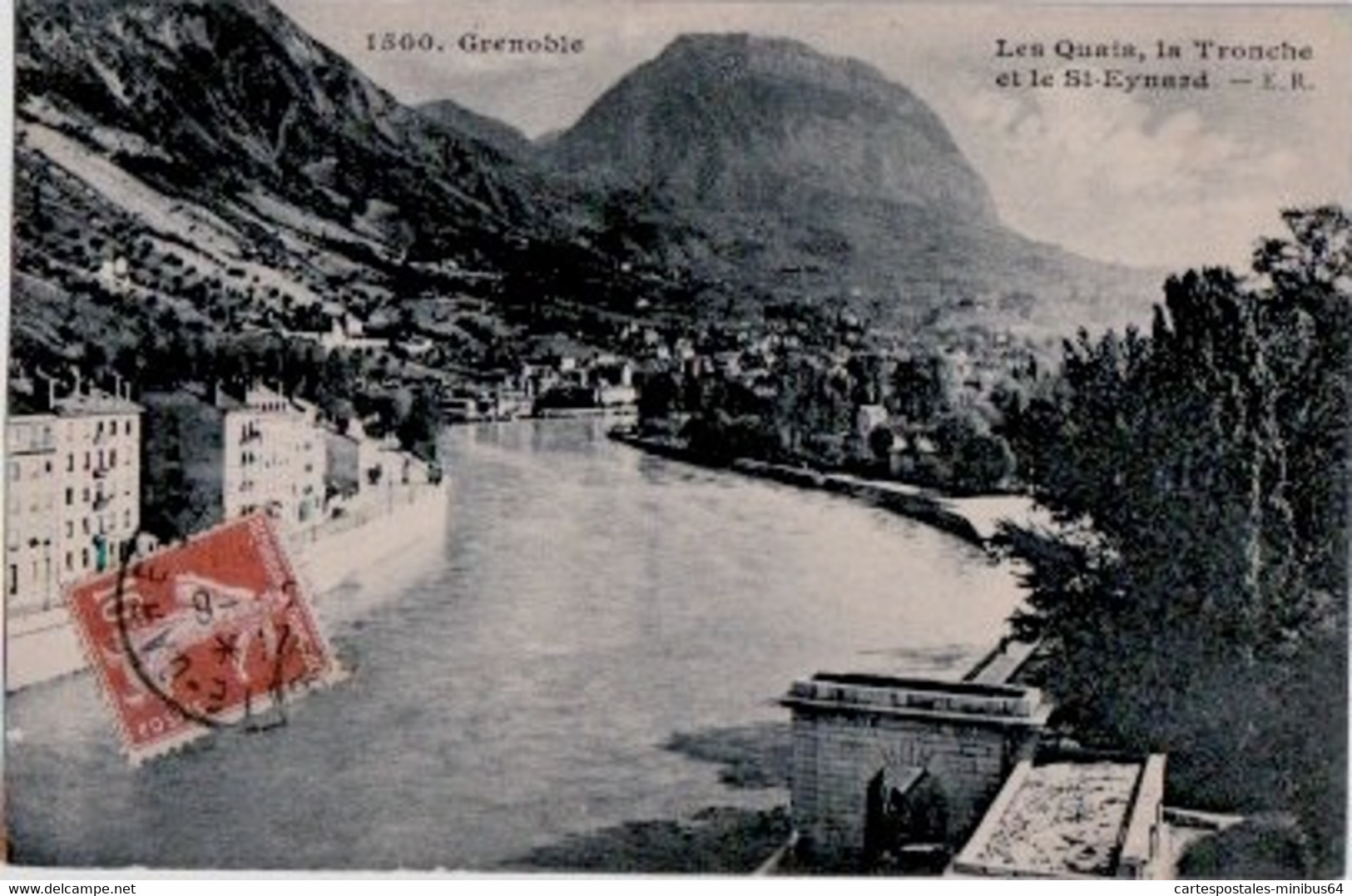 GRENOBLE (38) - Les Quais, La Tronche Et Le Saint-Eynard - ER 1500 - 1917 - Grenoble