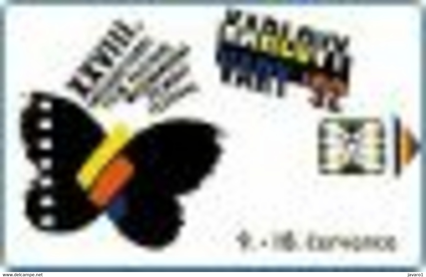 TCHECOSLOV : TCSC11 100u SI-5 Karlovy-Vary (92  Butterfly Papillon MINT - Tschechoslowakei