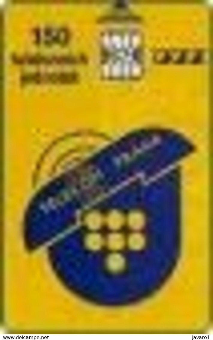 TCHECOSLOV : TCSC05 150u TELECOM PRAHA Yellow SI-5 MINT - Checoslovaquia