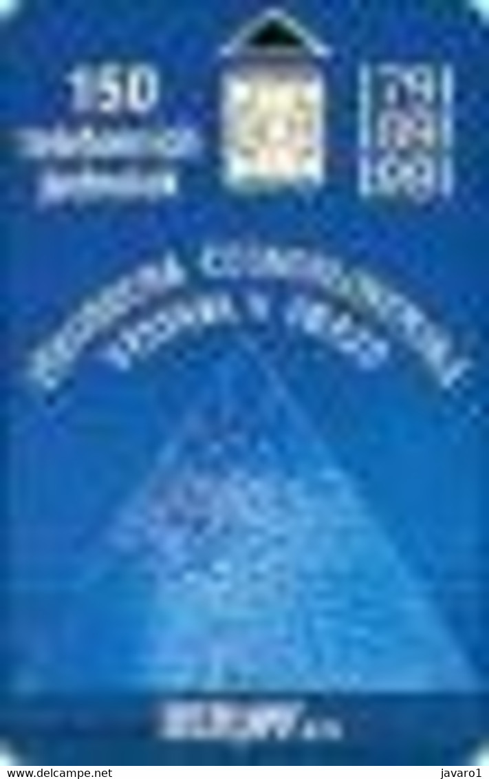 TCHECOSLOV : TCSC01A 150 BLUE  Chip SI-6 (old Pack) MINT - Checoslovaquia