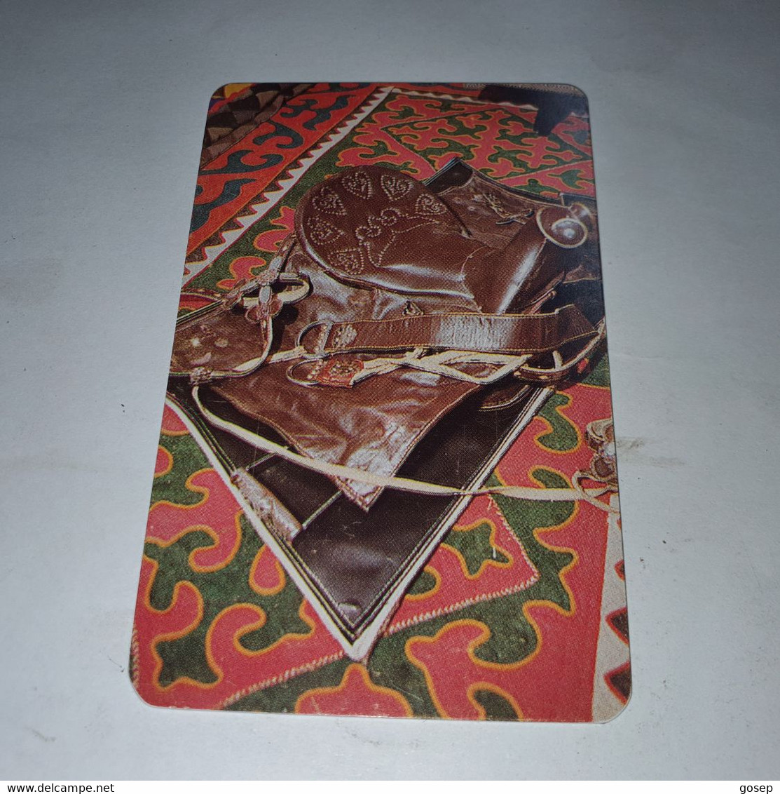 KYRGYZSTAN-(KG-KYR-0006)-local Artisanat2-(9)-(50units)-(00070816)-(chip)-used Card+1card Prepiad Free - Kirguistán