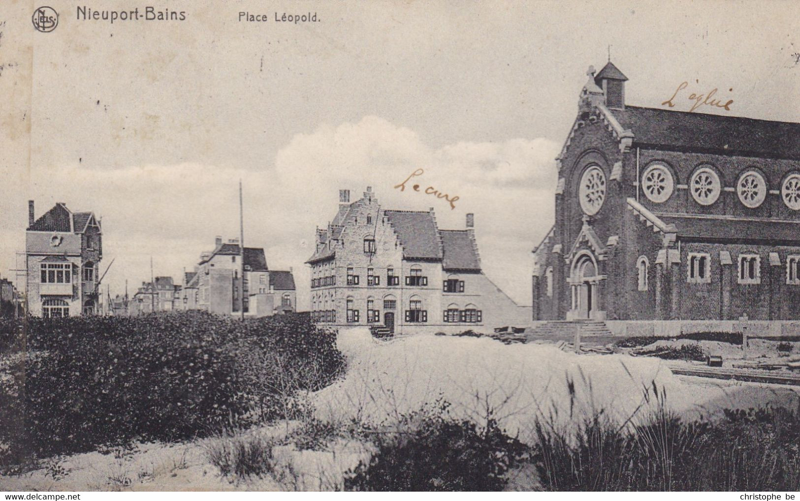 Nieuwpoort, Nieuport Bains, Place Léopold (pk78338) - Nieuwpoort