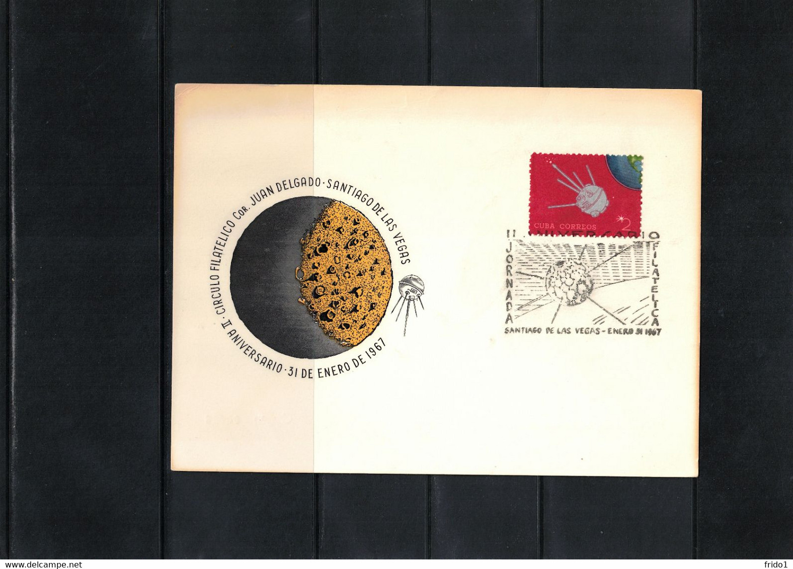 Cuba 1967 Space / Raumfahrt Satelite Interesting Postcard - Sud America