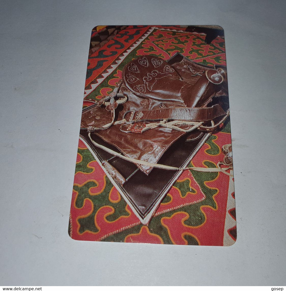 KYRGYZSTAN-(KG-KYR-0006)-local Artisanat2-(10)-(50units)-(00079226)-(tirage-60.000)-used Card+1card Prepiad Free - Kirghizistan