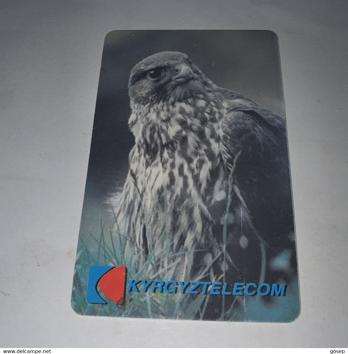 KYRGYZSTAN-(KG-KYR-0008b)-bird Of Prey2-(20)-(50units)-(00208606)-(tirage-30.000)-used Card+1card Prepiad Free - Kirghizistan