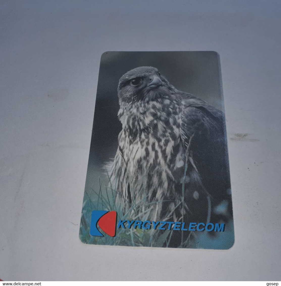 KYRGYZSTAN-(KG-KYR-0008B)-bird Of Prey2-(21)-(50units)-(00214804)-(tirage-30.000)-used Card+1card Prepiad Free - Kyrgyzstan