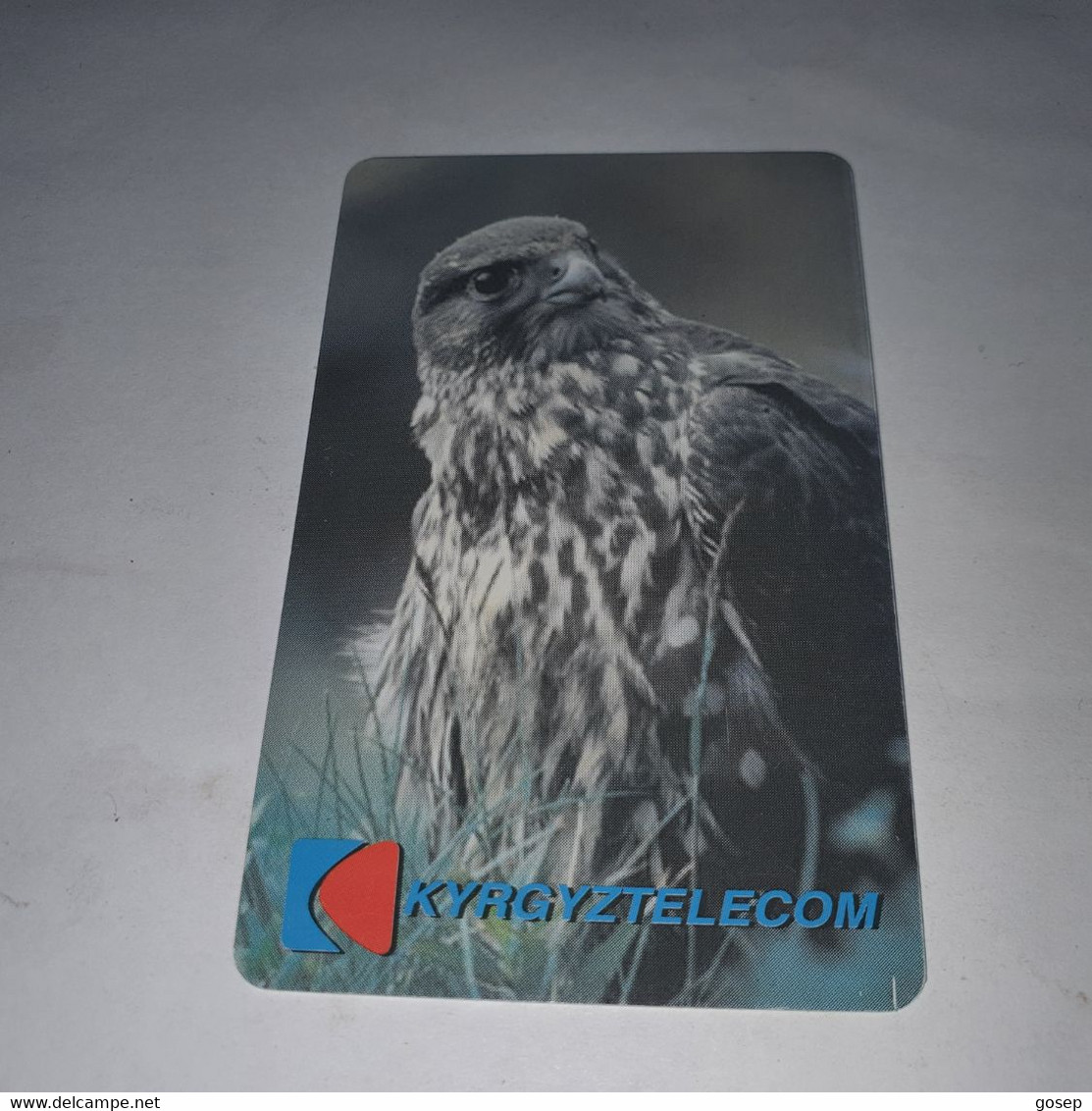 KYRGYZSTAN-(KG-KYR-0008B)-bird Of Prey2-(22)-(50units)-(00220981)-(tirage-25.000)-used Card+1card Prepiad Free - Kyrgyzstan