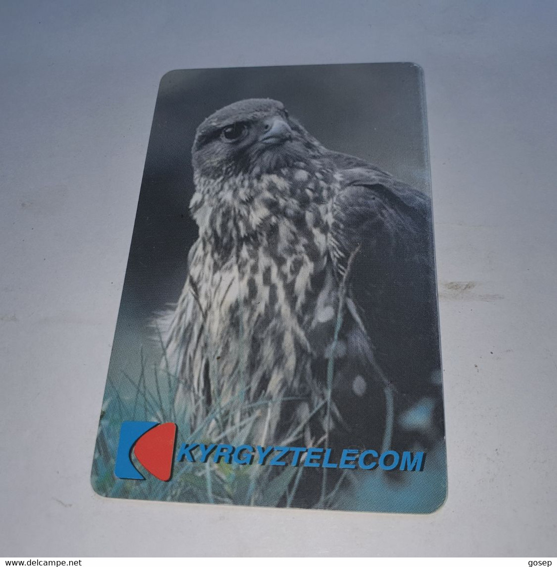 KYRGYZSTAN-(KG-KYR-0008C)-bird Of Prey2-(24)-(50units)-(00231339)-(chip)-used Card+1card Prepiad Free - Kyrgyzstan