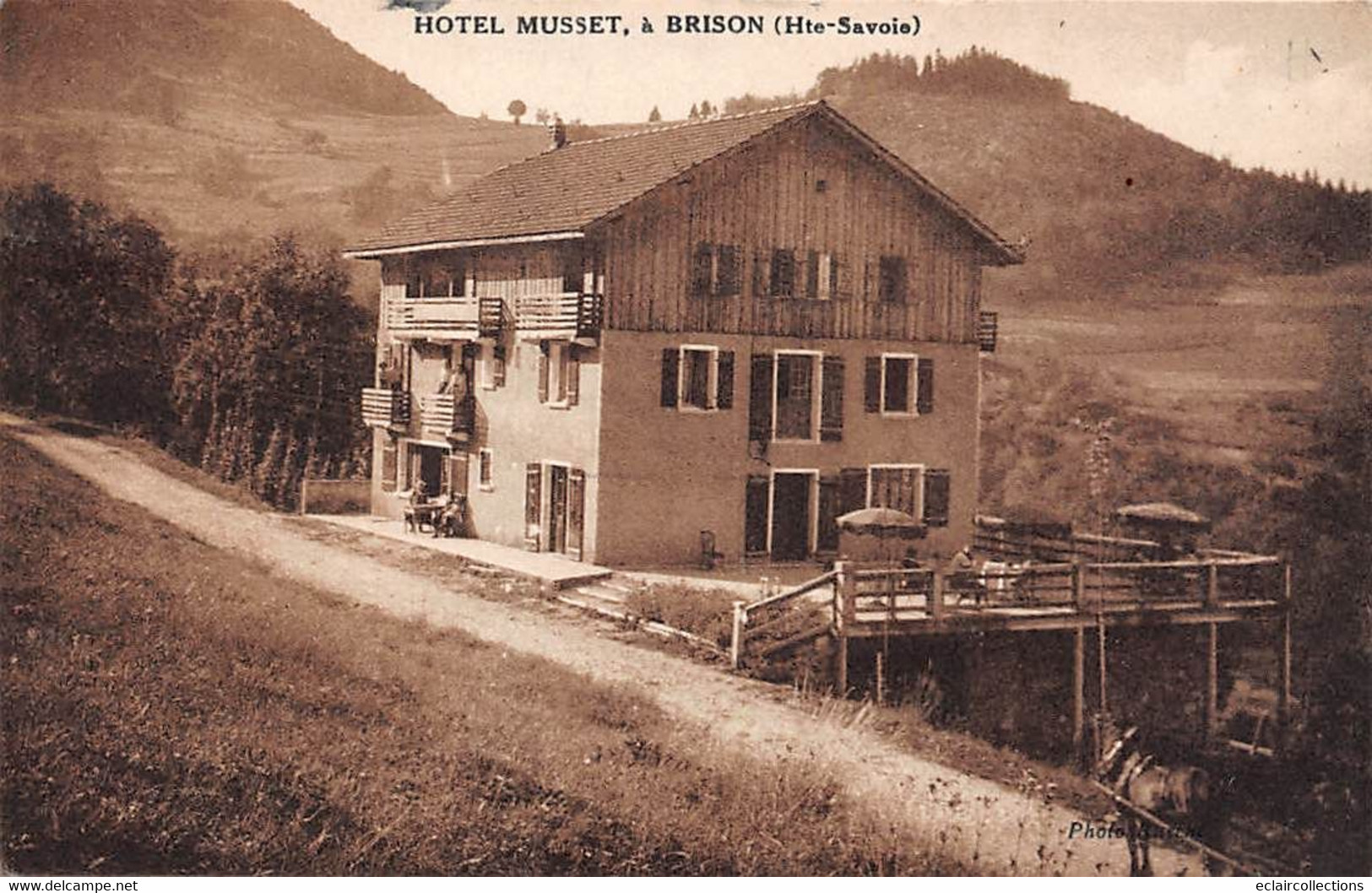 Brison      74        Hôtel Musset    (voir Scan) - Sonstige & Ohne Zuordnung