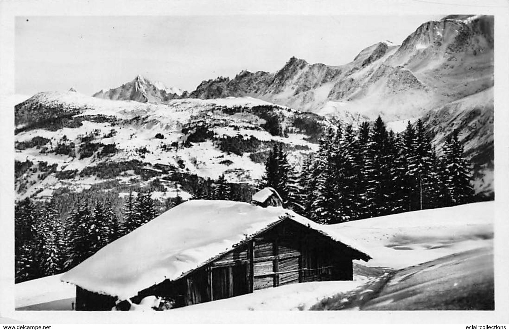 Combloux      74         La Chaîne Des Hautes Aiguilles    (voir Scan) - Combloux