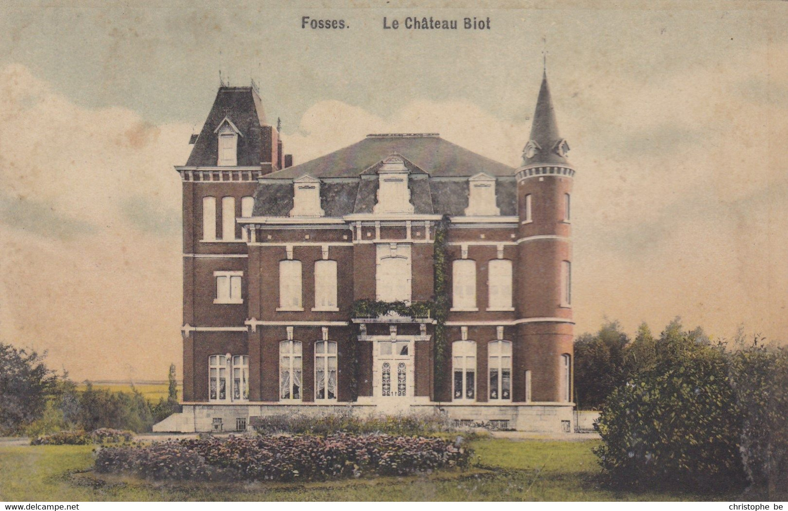 Fosses, Le Château Biot (pk78406) - Fosses-la-Ville