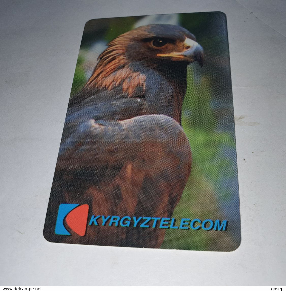 KYRGYZSTAN-(KG-KYR-0010)-bird Of Prey3-(29)-(400units)-(00196723)-(tirage-10.000)-used Card+1card Prepiad Free - Kyrgyzstan