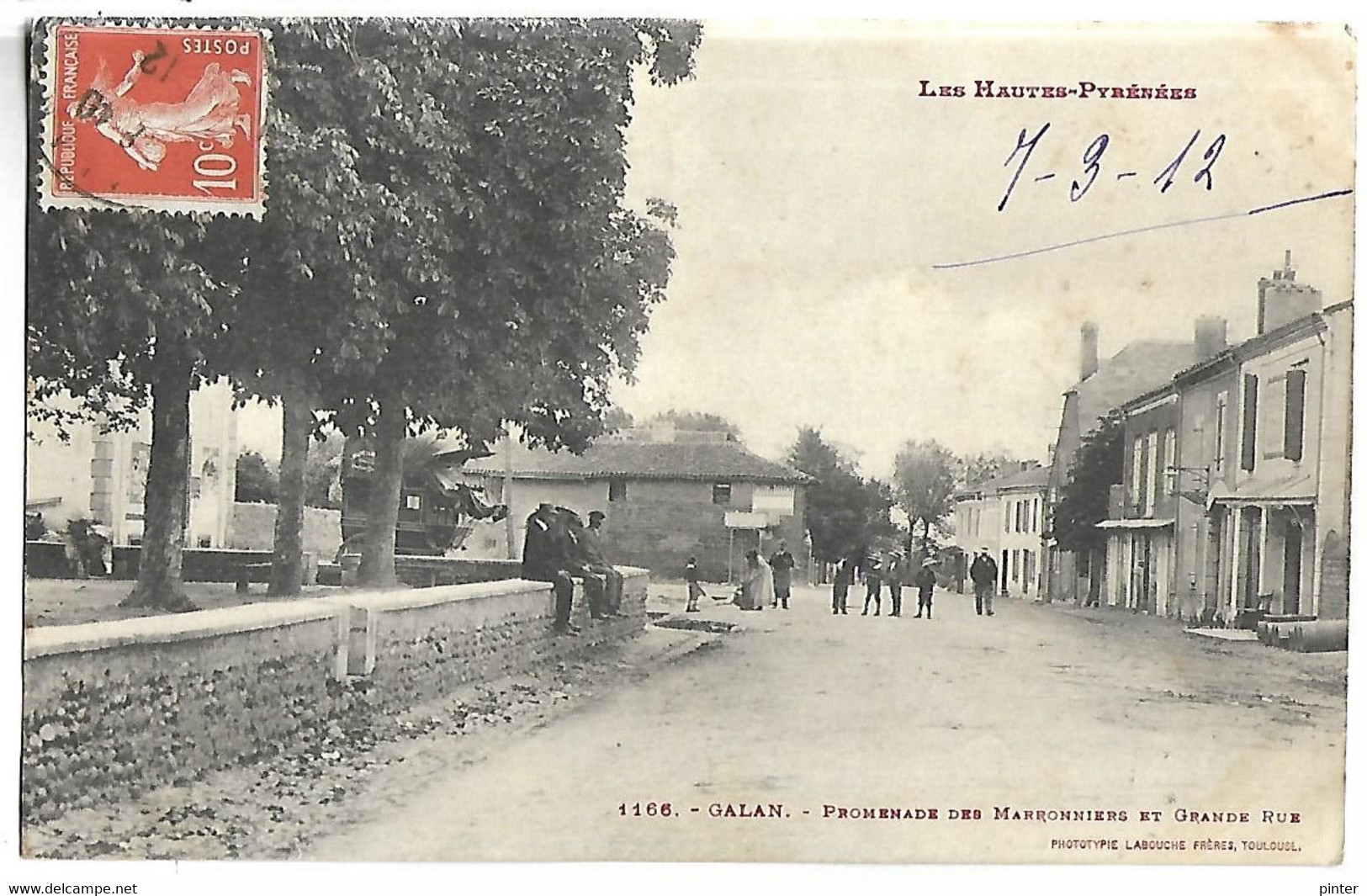 GALAN - Promenade Des Marronniers Et Grande Rue - Galan