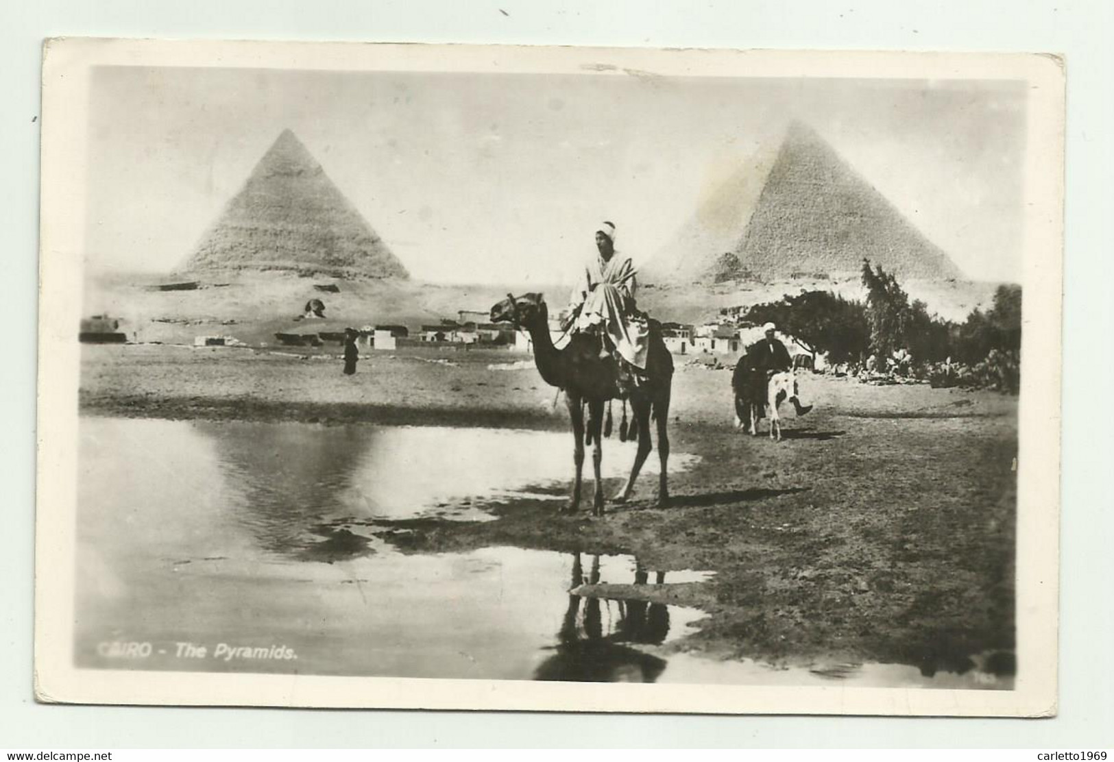 CAIRO - THE PYRAMIDE - VIAGGIATA   FP - Le Caire