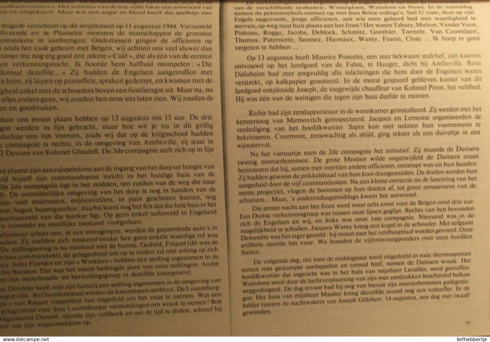 De Vergeten Mannen Van De Brigade Piron = Kopieversie - Oorlog 1939-45