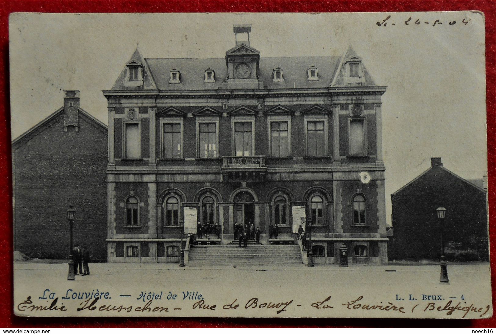 CPA 1904  La Louvière - Hôtel De Ville - La Louvière