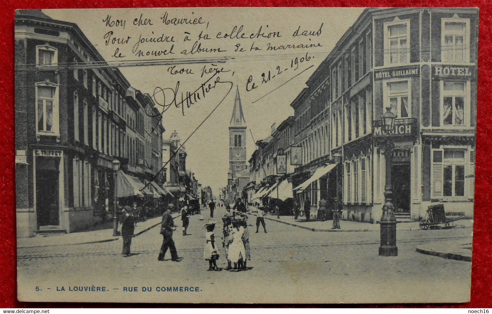 CPA 1906 La Louvière - Rue Du Commerce - La Louvière