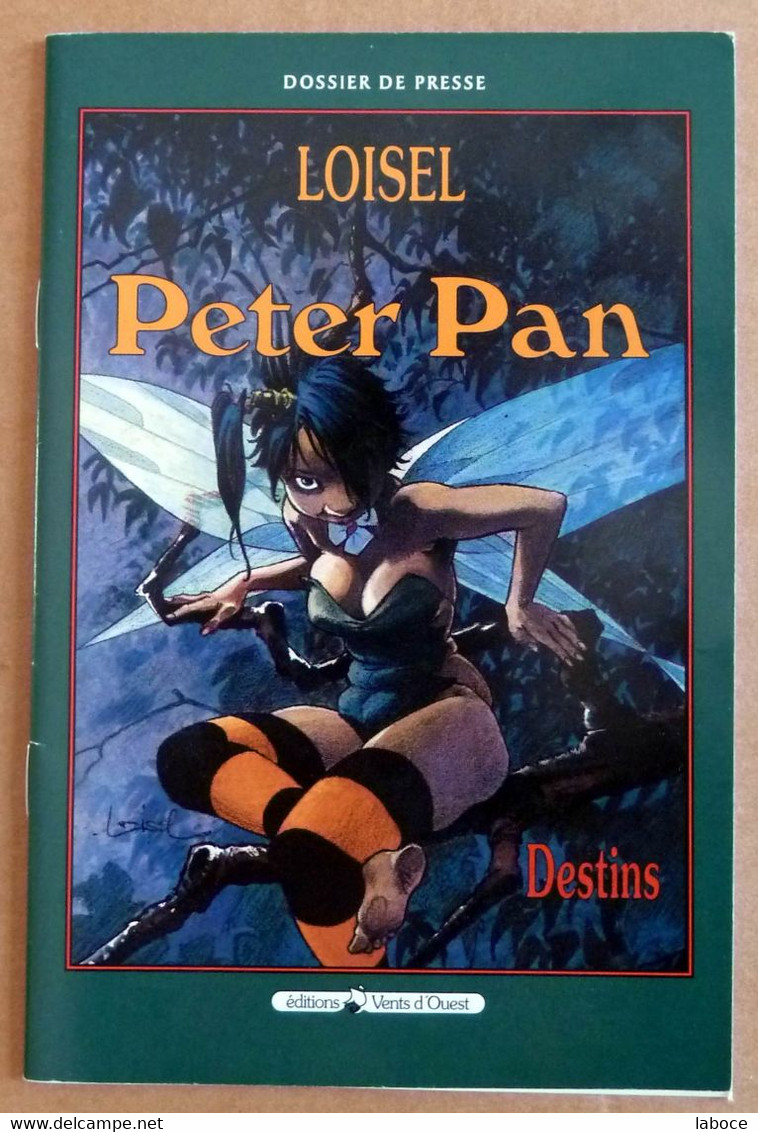 LOISEL Dossier De Presse PETER PAN Destins - Persboek