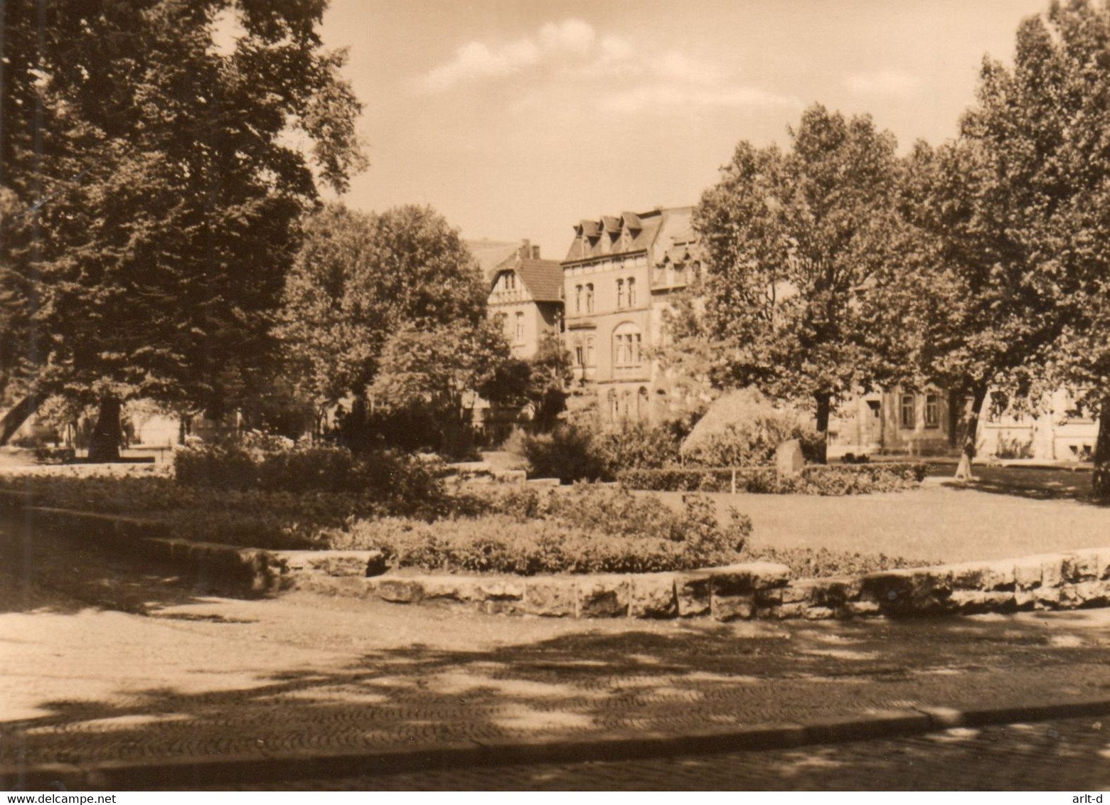 DC113 - Ak Mühlhausen Parkanlage An Der Burg - Muehlhausen