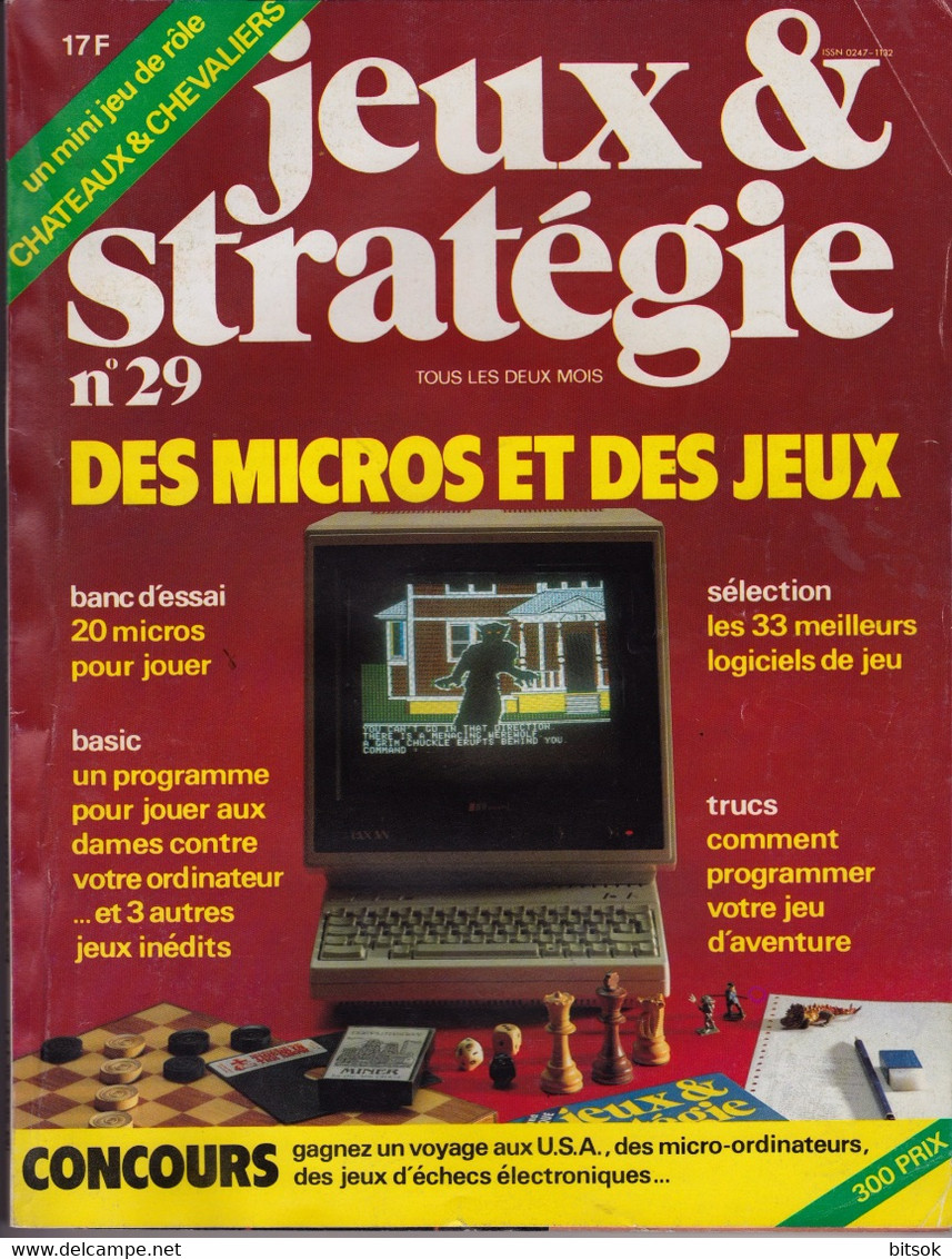 Jeux & Stratégie N° 26 - Octobre/novembre 1984- AVEC Jeu Encart : La Croisière De L'Aphrodite (voir Scans) - Rollenspel