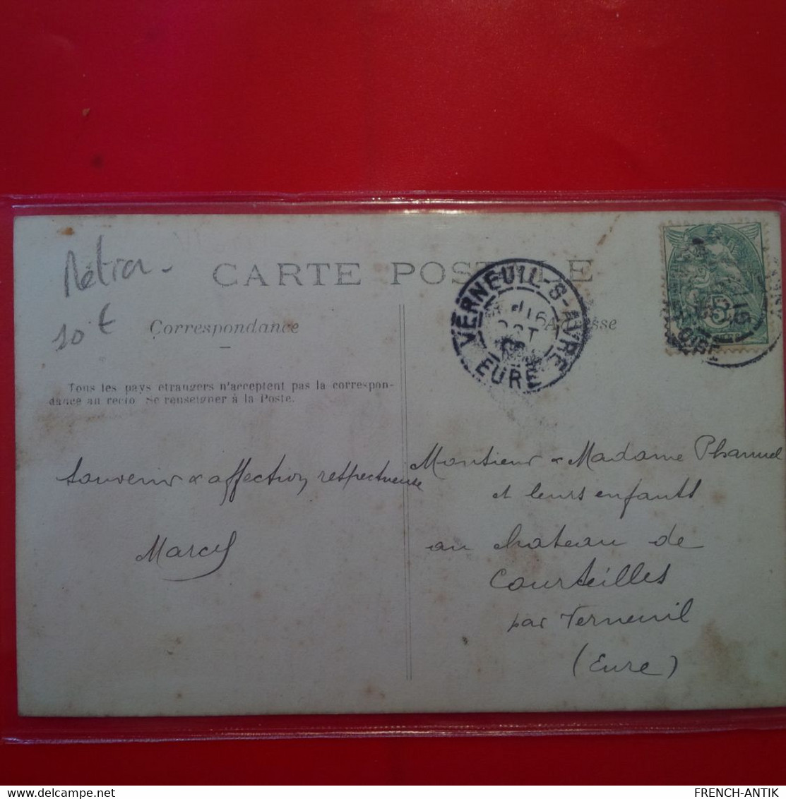 CARTE PHOTO METIER OUVRIER JEUNE GARCONS RAMSSAGE DE POMME BROUETTE - Other & Unclassified