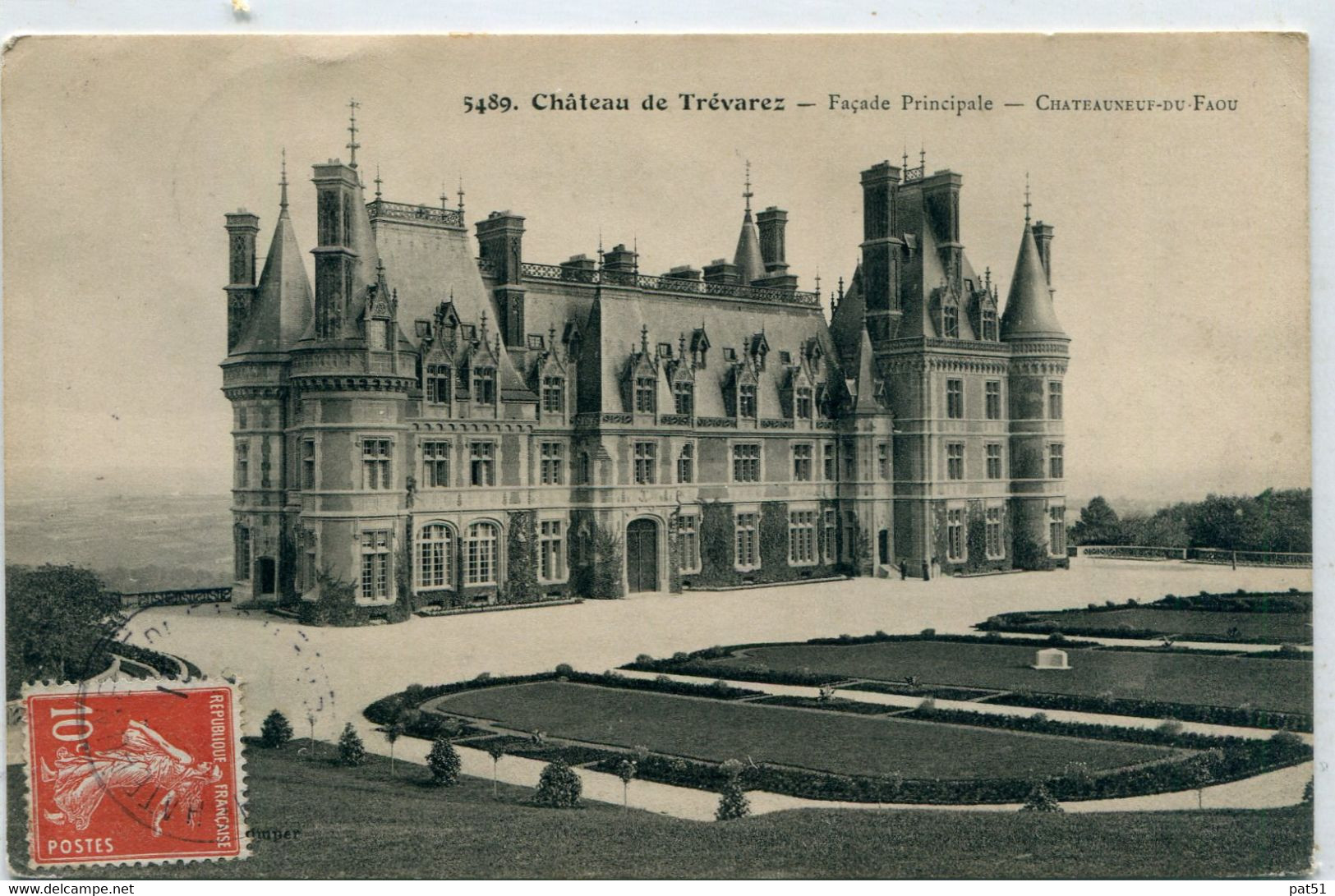 29 - Chateauneuf Du Faou : Château De Trévarez - Châteauneuf-du-Faou