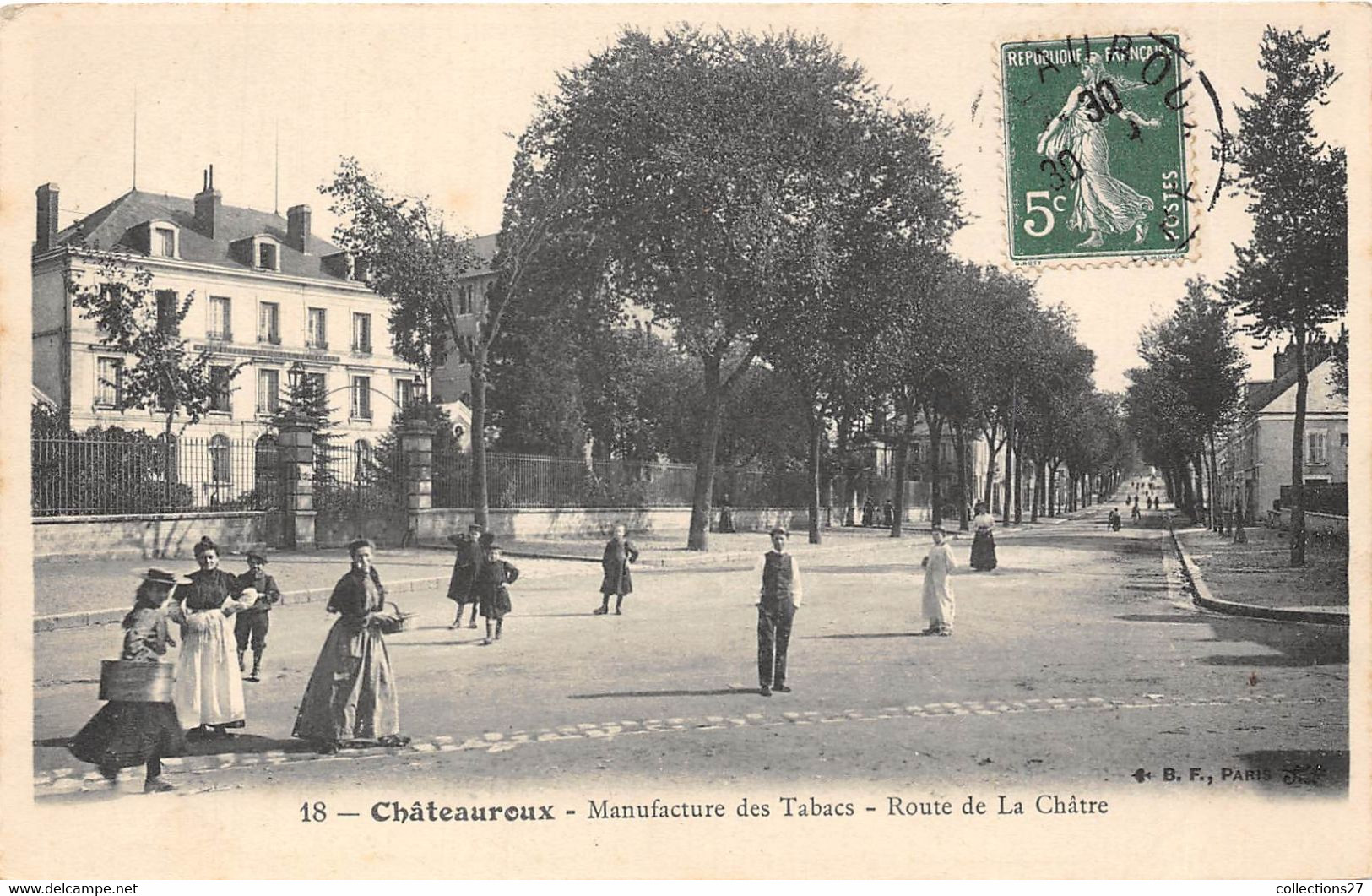 36-CHÂTEAUROUX- MANUFACTURE DES TABACS, ROUTE DE LA CHÂTRE - Chateauroux