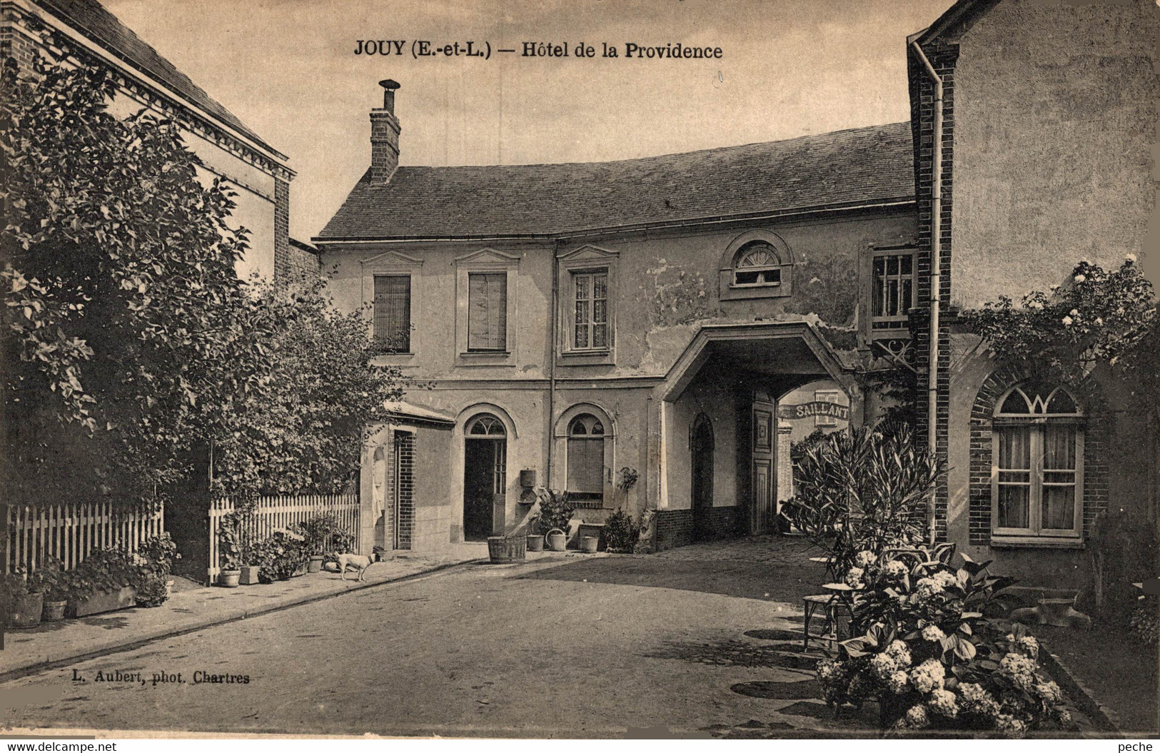 N°79195 -cpa Jouy -hôtel De La Providence- - Jouy