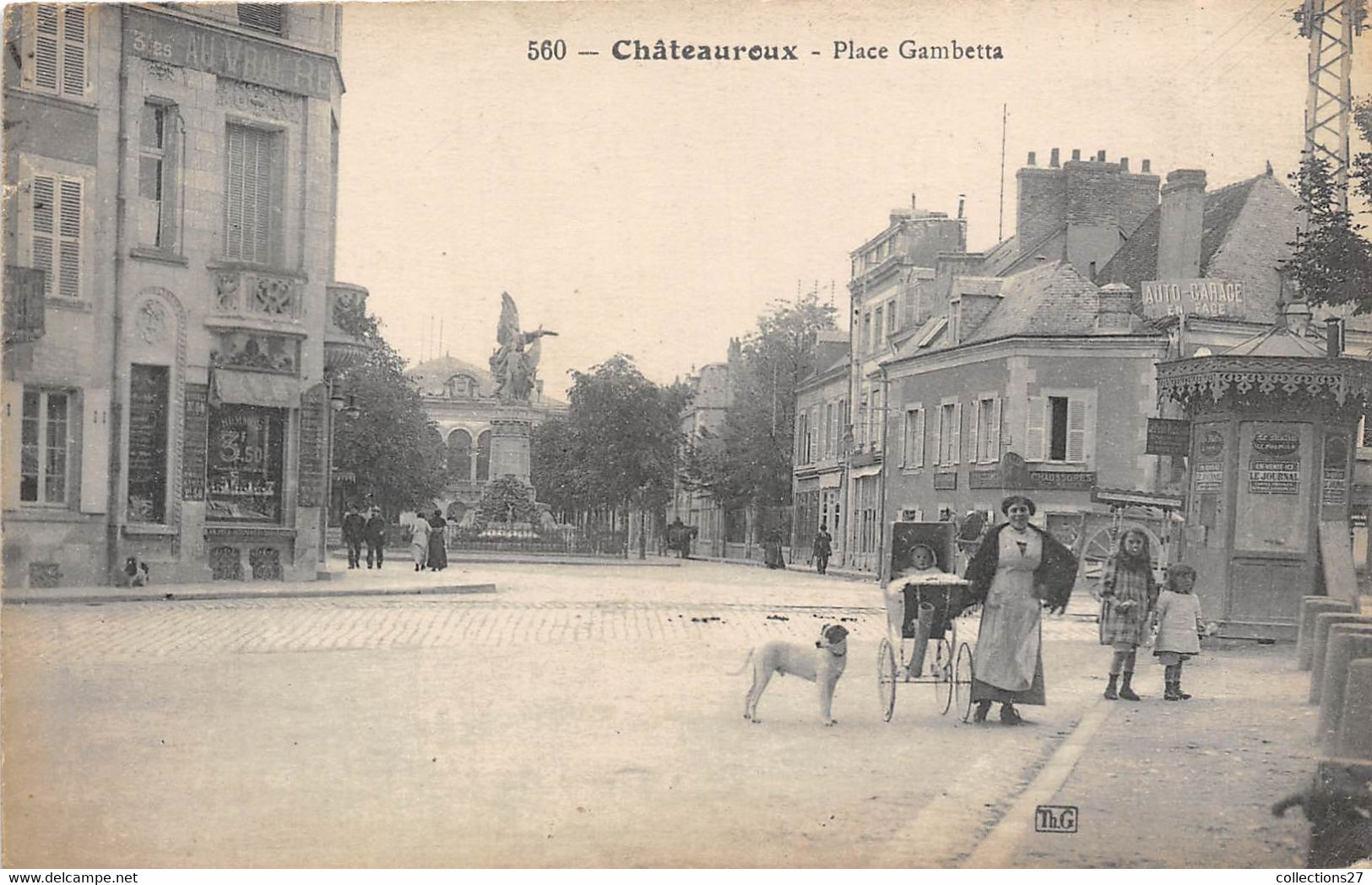 36-CHÂTEAUROUX- PLACE GAMBETTA - Chateauroux