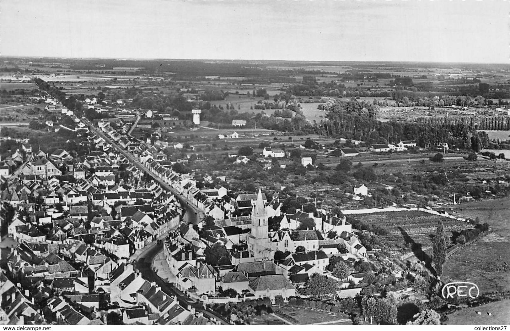 36-DEOLS-CHATEAUROUX- VUE GENERALE ROUTE D'ISSOUDUN - Chateauroux