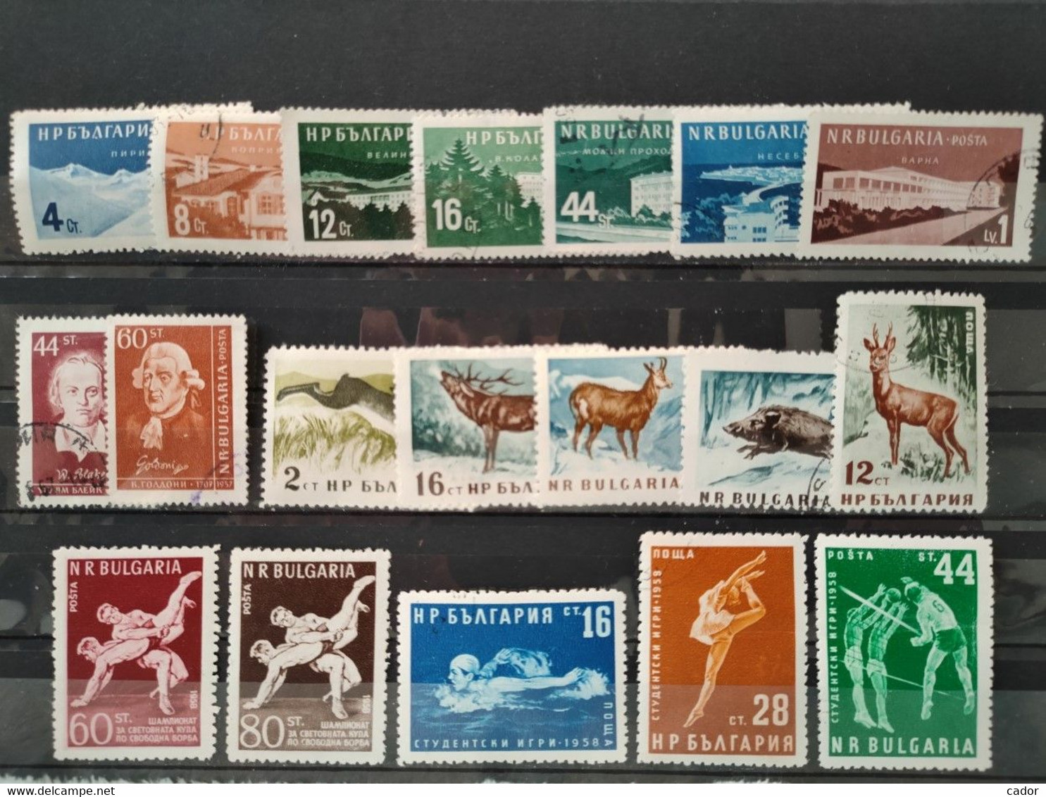 BULGARIE - 1958 Lot 31 Timbres  ** / * / O (voir Détail Et Scan) - Other & Unclassified