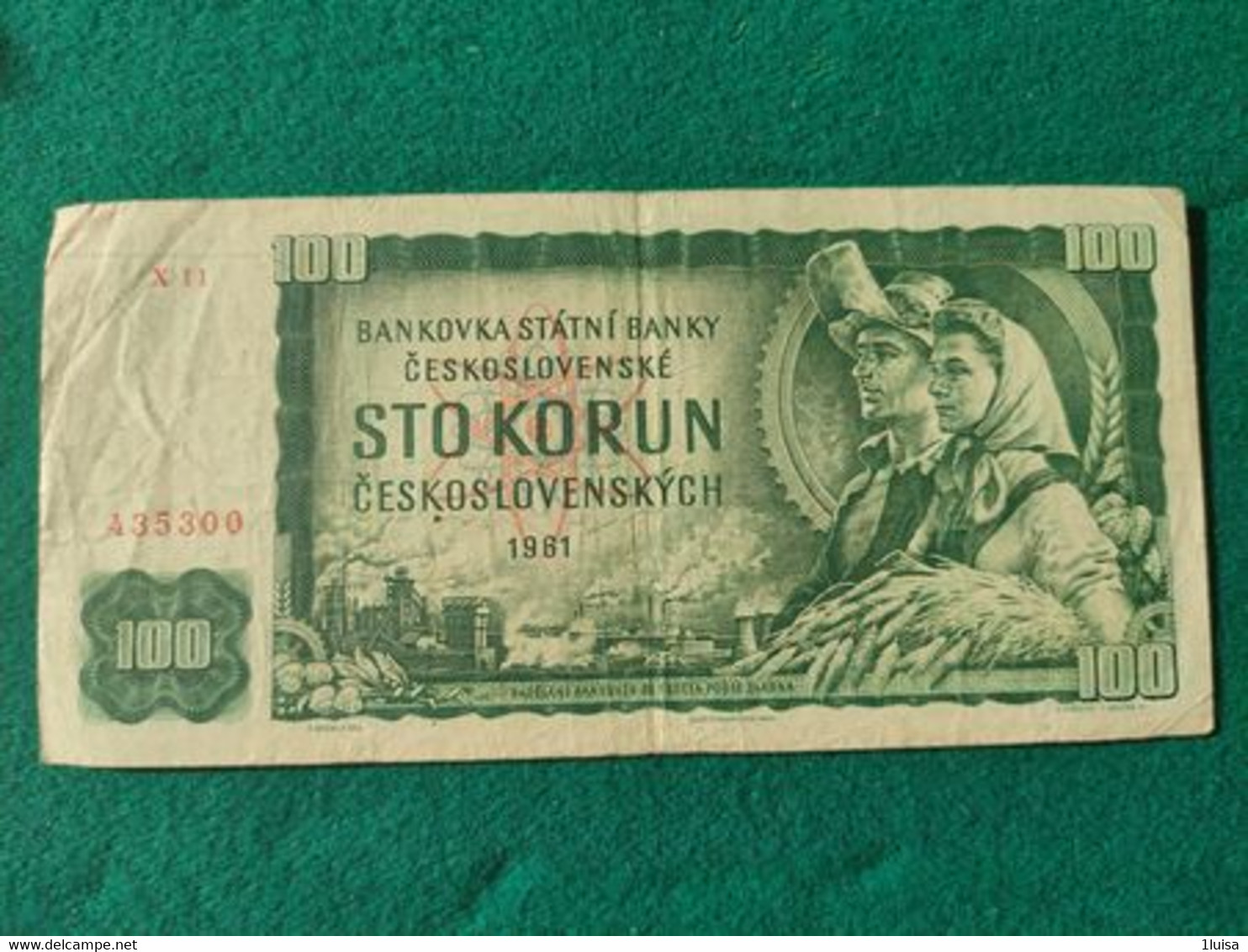 Cecoslovacchia 100 Korun 1961 - Czechoslovakia